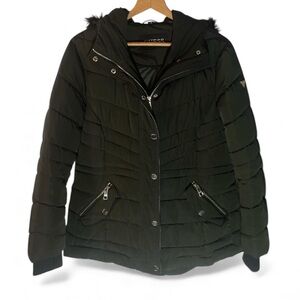 C17- GUESS Women's Large LG  Puffer Jacket